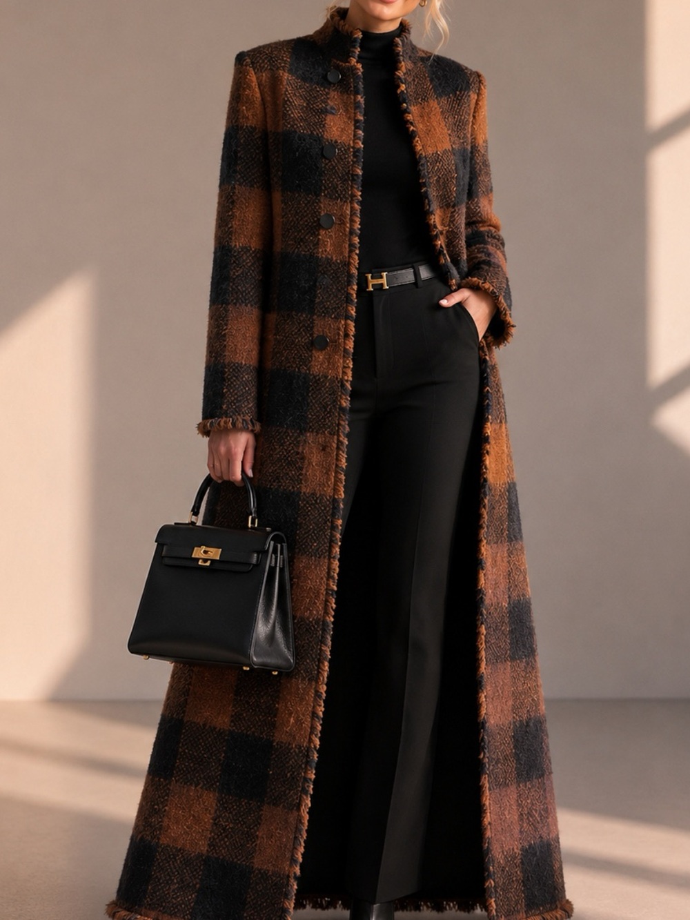 Authentic Lanvin Paris 100% Wool Coat | EU 40 | Made in Italy | Luxury Designer